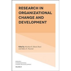 Research in Organizational Change and Development Hardcover, English, 9781789735543