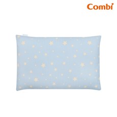 Combi康貝Ag pro銀離子抗菌水洗棉枕-幼童枕(星星藍/星星粉)【金寶貝】嬰兒枕
