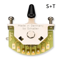 Schaller 德國制 Megaswitch 超級切換開關 Blade MEGA Switch 無雜音, 1個, S+T 5段