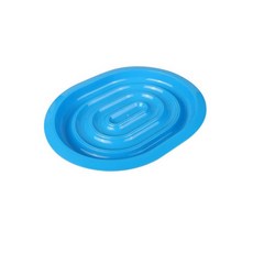 고양이 배변 훈련 양변기 반려묘 변기유도 변기 지지대, 1개, 블루 내부 지지대 1개