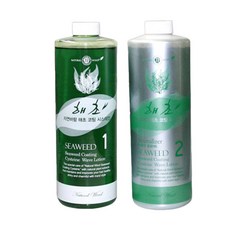 자연바람 해초 코팅 시스테인 1제1000ml+2제1000ml, 2개, 1L