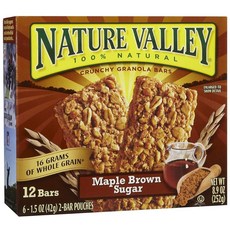 Nature Valley 메이플 브라운 슈가 그래놀라 바 12개입, 1개