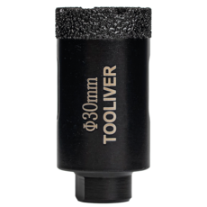 툴리고 융착 코어비트 30mm 다이아몬드 홀쏘 코아 비트 타공, 3개