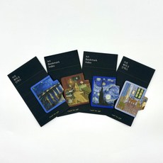 북마크 인덱스 마그네틱자석 책갈피 북 클립 스토커, 밤의 카페