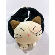 KOKOCAT 泡泡喵拼布椅腳套, 黑色, 1個