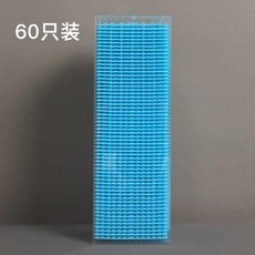 地漏過濾網 浴室下水道防頭髮, 藍色,不推薦-試用裝-5只