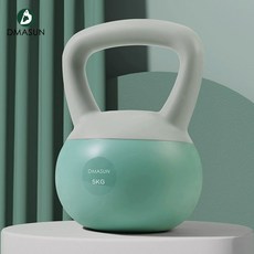 빼다 말랑말랑한 소프트 케틀벨 보관통 좌욕의자 전신, 1개, 1g, 청록 5KG 자세 지방 연소