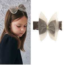 [AK플라자] [빈] 브라운 골드 배색 머리띠 BZ72AX01DB