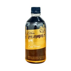칸타타 콘트라베이스 콜드브루 블랙 500mlx6펫x2박스, 500ml, 12개