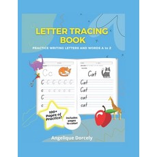 (영문도서) Letter Tracing Book - Practice Writing Letters and Words A to Z Paperback, Monique Dorcely, English, 9781736053782