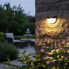 Sinaid 태양광 벽부등 2p 인테리어조명