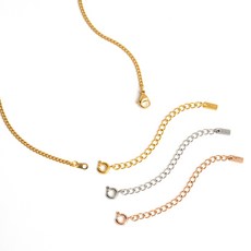 크레비쥬 써지컬스틸 목걸이 팔찌 연장 체인 길이늘림 보조체인