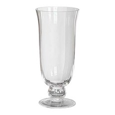 YSSHOP 투명한 유리 꽃병 트렌디한 웨딩 센터피스 꽃꽂이 책장 장식 파티 침실 집들이 선물, 분명한