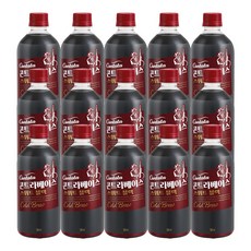 칸타타 콘트라베이스 콜드브루 스위트블랙, 500ml, 15개