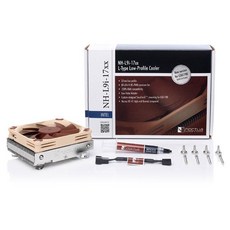 Noctua NH-L9i-17xx HTPC超迷你主機專用靜音散熱器 LGA1700 光華CUMA散熱精品, 1個