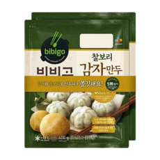 비비고 찰보리 감자만두, 400g, 8개