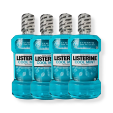 리스테린 쿨민트 구강청결제, 750ml, 4개