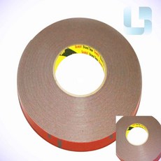 [탐니티원] 자동차양면테이프 차량용양면테이프 접착력강한양면테이프 몰딩양면테이프 20mm x 16.5M, 백색