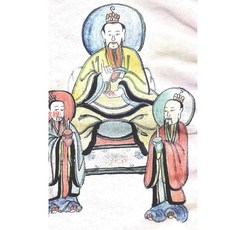 玉陽煉度·內旨·外科 彩繪古籍 共兩冊一套