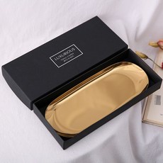 不鏽鋼蠟燭工具四件套 燭芯剪 蠟燭鈎 滅燭鈴 橢圓盤 香薰蠟燭配件, 詳見包裝, 詳見包裝, 單購-托盤,奢華銀