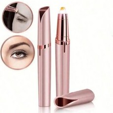 전기 눈썹 트리머 정리 펜슬 얼굴 털 제거기 자동 면도기, 1. pink, 기본
