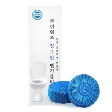 크린위즈 청그린 변기세정제 변기클리너, 6개, 50g