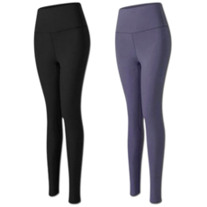 Elli緊身褲無Y區提臀瑜珈皮拉提斯運動服 2件組