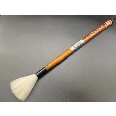 蒙字牌 桃源蘇州湖筆 頂級細嫩光鋒純羊毫毛筆 出鋒5.1釐米 鋒寬1.1釐米 齊鋒筆, 1個, 參考詳情頁