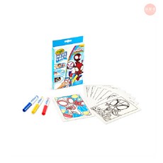 萌萌屋 【現貨】美國 繪兒樂 Crayola 神彩著色套裝 神奇擦畫 神奇顯色 不會髒 透明筆頭 畫紙以外不顯色, 1個