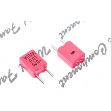 WIMA MKP2 0.01uF 10nF 630V 5% 腳距5mm 立式金屬膜電容器