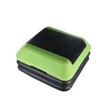 미니스텝박스 40cm 높이조절 소형 런지 스텝박스 푸시업 단판 박스 계단운동 홈트 유산소, 8. 프룻그린 블랙받침대2개포함, 1개