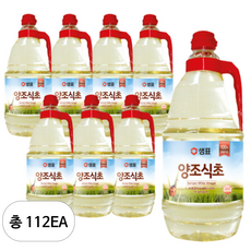 샘표 양조식초, 1.8L, 112개