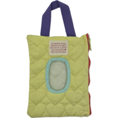 케이비지리테일 맘포켓 물티슈 파우치, 1개, 옐로우