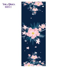 正品高檔瑜伽毯瑜伽布鋪巾瑜伽鋪巾吸汗毯毯巾毛巾瑜伽鋪巾防滑隔臟布, 櫻花【61x183cm】, 1個