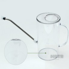 서규몬 긴 노즐 물조리개 2L 투명 물뿌리개