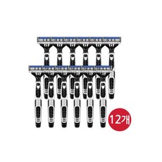 SLEEK 슬릭 모션 쉐이빙폼 210ml 4개+증정(엣지면도기)/면도용품, 페이스4 휴대용면도기 4p x3 (총12개)/4중날