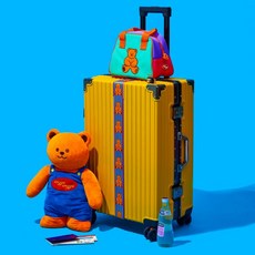 [위글위글] 잠금 고정 여행 캐리어 벨트 4종, Smile We Love