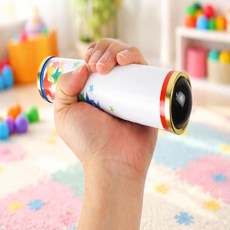 살림덕후 다양한 패턴 요술경 휴대용 착시현상 장난감 패턴 관찰 과학교구, ONE, 1개