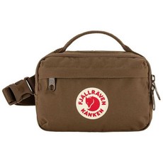 Fjallraven 여성용 Kanken 힙팩 울트라마린-블루, Dark Oak
