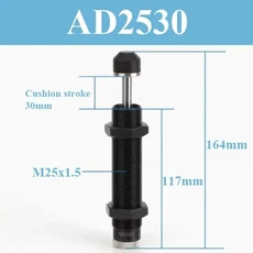 조절식 완충기 유압 오일 압력 버퍼 AD1410 AD2016 AD2020 AD, 01 AD2530, 1개