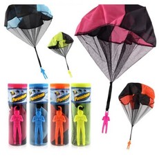 초등과학 비행놀이 공기주머니 낙하산인형 놀이과학 과학실험용 과학실, 1세트