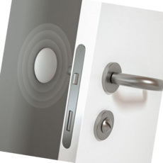 문보호대 도톰 실리콘 방문콕 가드 방문 소리 문쿵 쿠션 안전 도어 문꽝 문쾅 충격 패드 찍힘 보호대 문고, 사각, 블랙