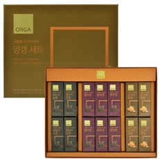올가 고칼슘 고식이섬유 양갱세트[쇼핑백포함] 1박스, 15박스, 630g