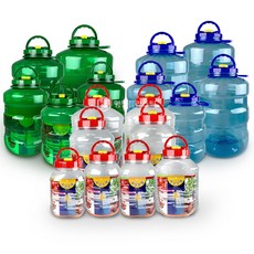 매실통 과실주 담금주 발효용 PET병, [옵션]수도꼭지 장착, 1개