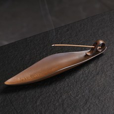 室內線香爐香插香座擺件陶瓷 創意茶道供奉仿古臥香爐家用檀香爐, 1個