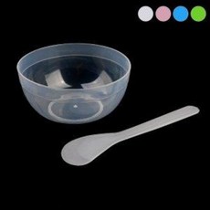 안깨지는 슬라임혼합그릇 반죽주걱포함, 분홍, 색상, 1개