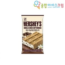 허쉬 바닐라초코칩 모나카, 12개, 90ml