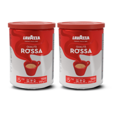 라바짜 퀄리타 로사 250g 분쇄원두, 2개, 모카포트