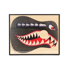 Martin Goetzl 藝術家簽名版畫 西堤卡雲杉木製 D17 Squadron Artwork【他 在旅行】