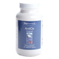 Allergy Research Group Antiox 原味素食膠囊, 120顆, 1罐